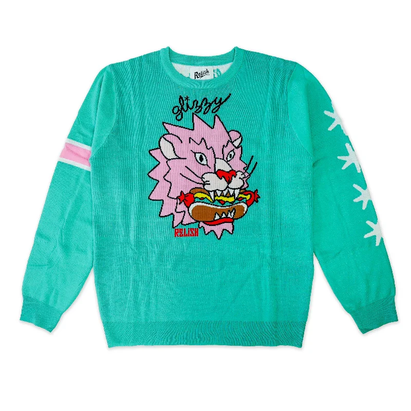 Chicago Style Glizzy & Art Lion sweater