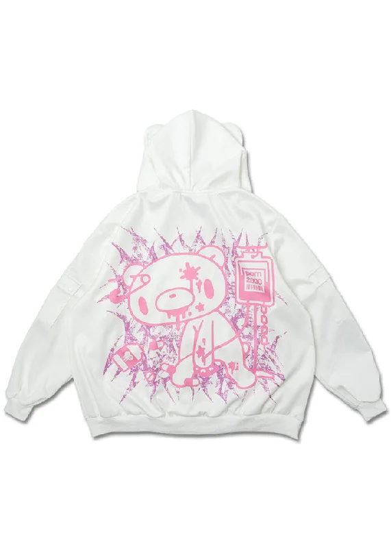 Gloomy Bear Pastel Gloomy Mesh Oversized Mesh Jacket