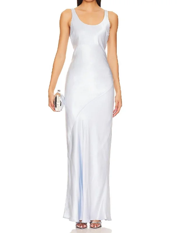 Adelyn Maxi Dress In French Blue