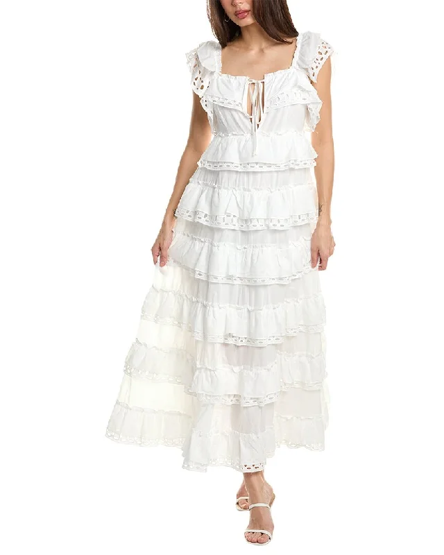 Beulah Tiered Maxi Dress