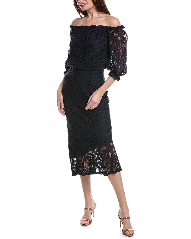 Nanette Nanette Lepore Valentina Re-Embroidered Maxi Dress