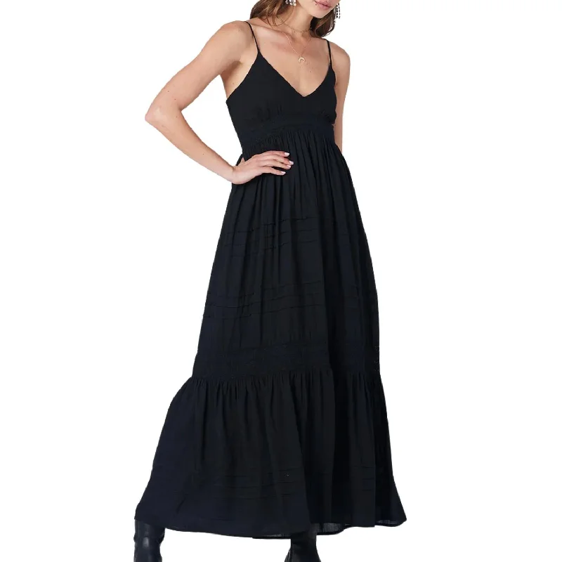 Phoenix Maxi Dress In Black