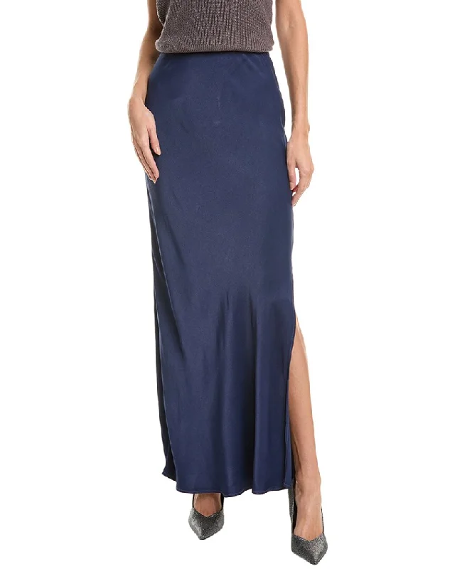 Bella Dahl Side Slit Bias Maxi Skirt