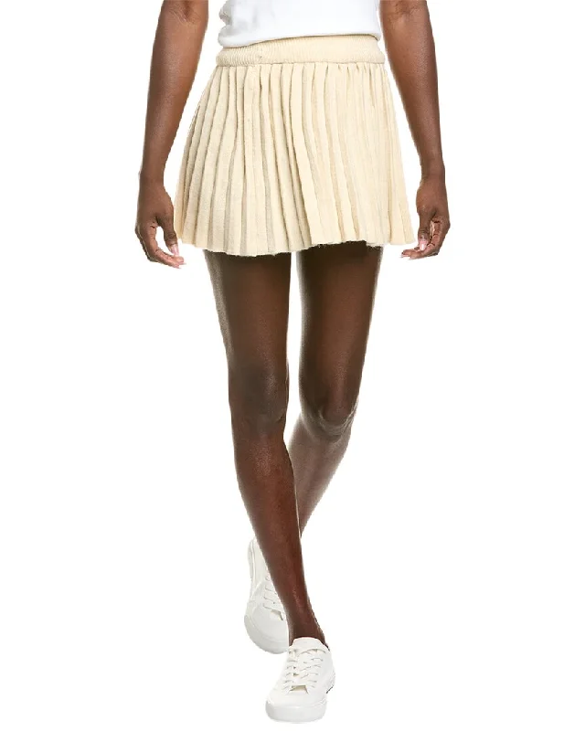 To My Lovers Pleated Mini Skirt