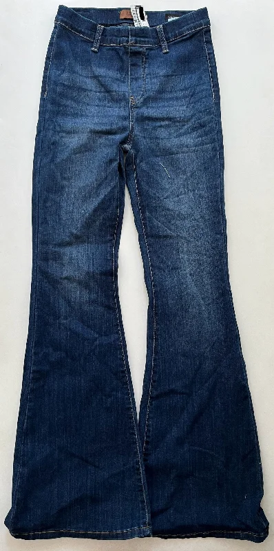 Jeans Flared By Judy Blue In Denim, Size: 4