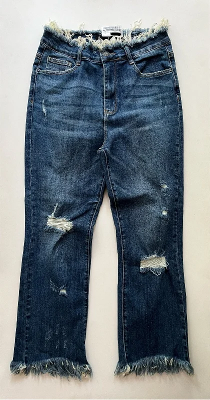 Jeans Flared By Risen In Denim, Size: 8