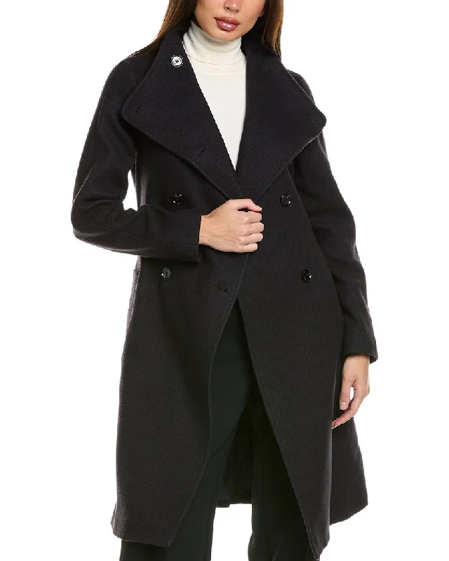 BOSS Hugo Boss Wool-Blend Coat