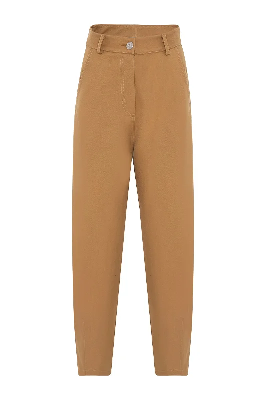 Pleated Slouchy Pants