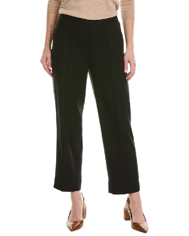 Vince Mid-Rise Wool-Blend Easy Pant