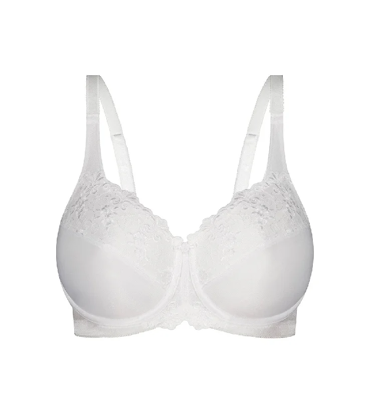 EMBROIDERED MINIMISER BRA