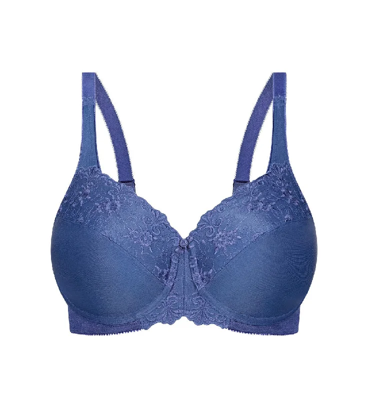 EMBROIDERED MINIMISER BRA