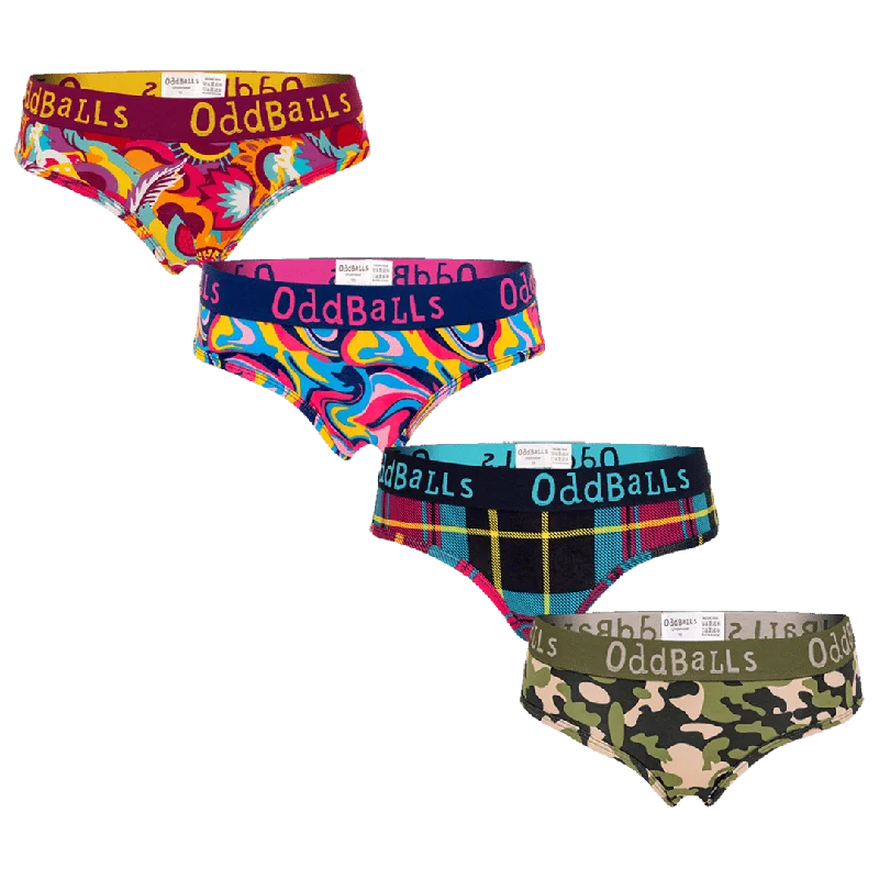 Autumnal Bundle - Ladies Briefs 4 Pack Bundle