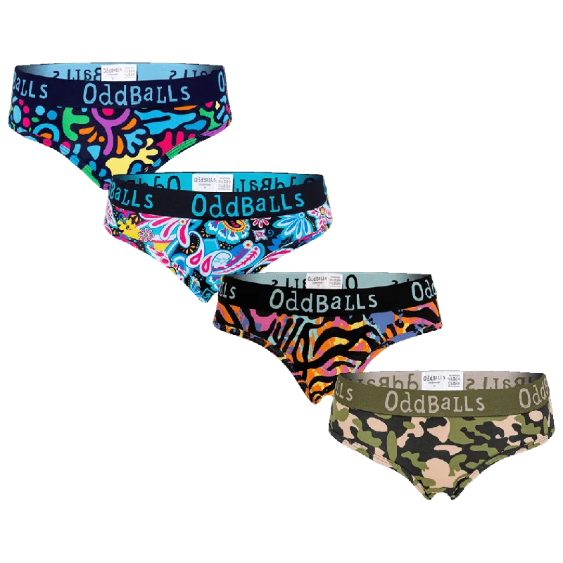 Fierce Bundle - Ladies Briefs 4 Pack Bundle