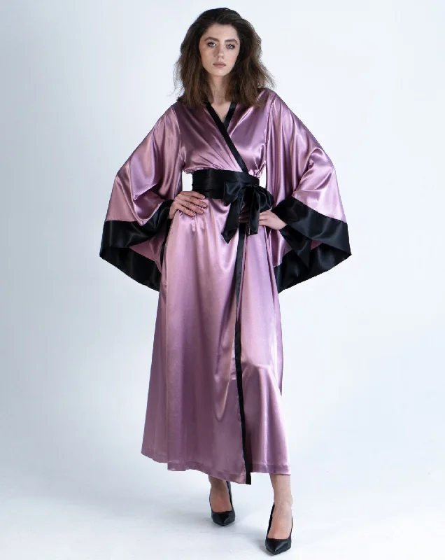 Graceful Robe and Nightgown Set