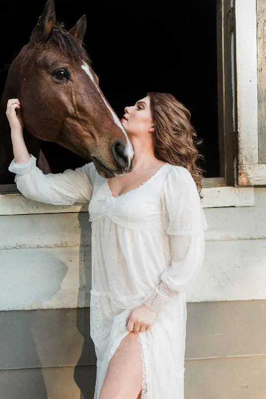 Margaret Lawton's Pretty Nightgown